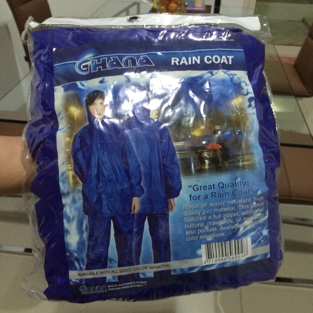 Jas ujan Ghana Rain coat