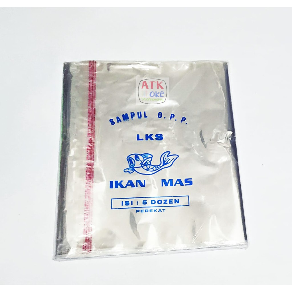 

Ikan Mas Sampul Plastik Buku LKS (60lembar)