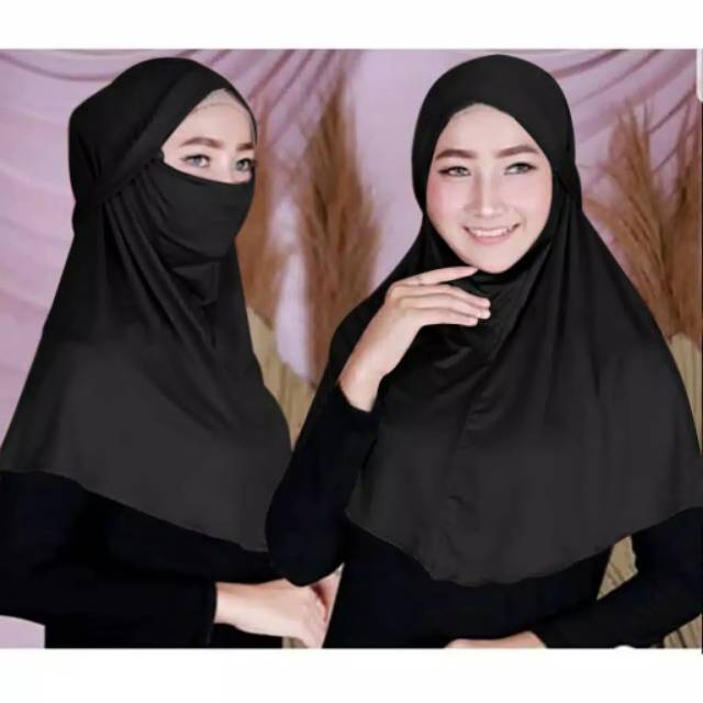 JILBAB NIQAB / JILBAB MASKER NINJA / JiILBAB ANTI CORONA