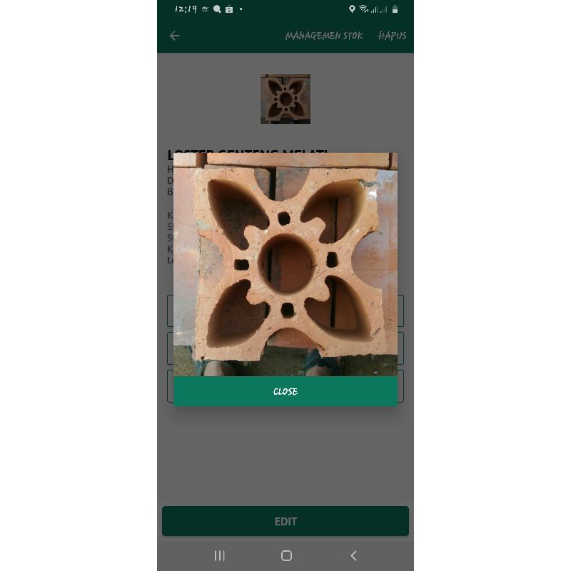 loster bata jenis melati