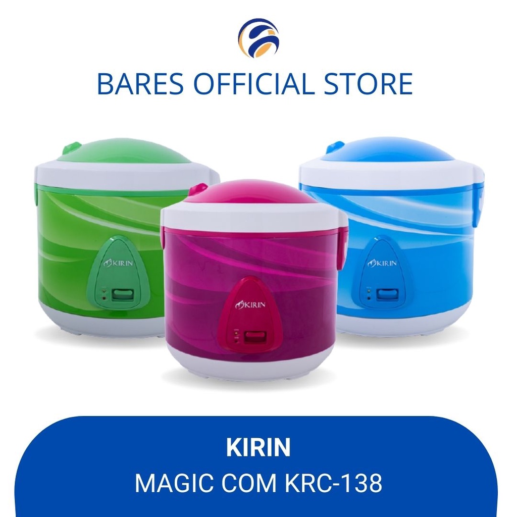 MAGIC COM KIRIN KRC 138 / RICE COOKER KIRIN KRC-138