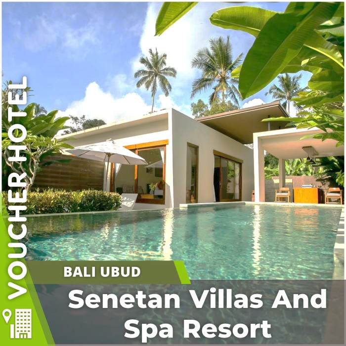 Senetan Villa And Spa Resort Bali Voucher Hotel Murah