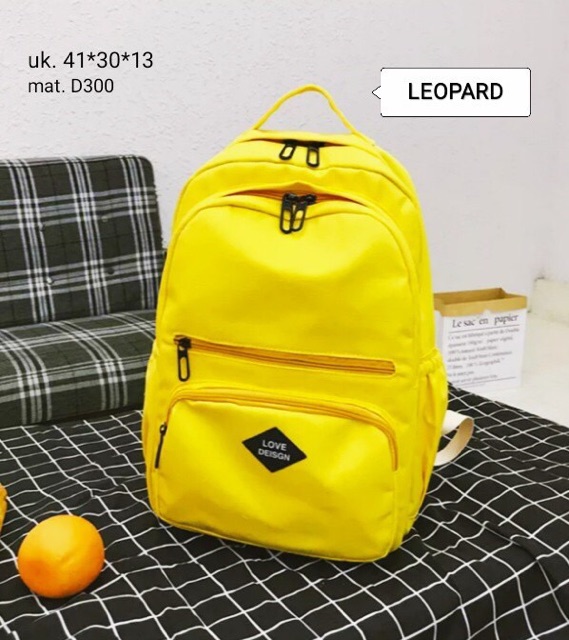 Ransel polos korea backpack polos murah ransel korea tas sekolah anak ransel love design murah polos