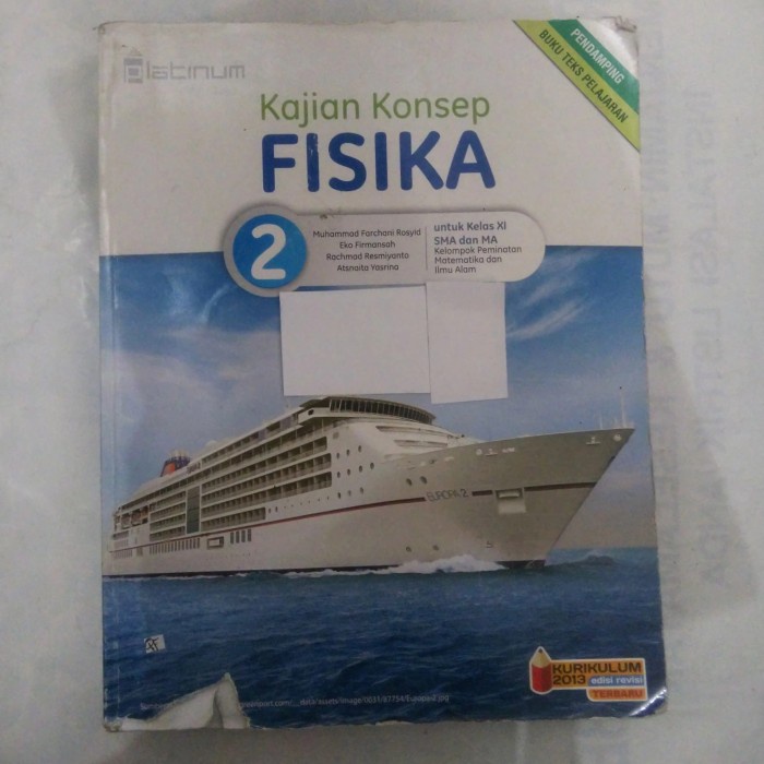 BUKU KAJIAN KONSEP FISIKA 2 UNTUK KELAS 11 SMA DAN MA