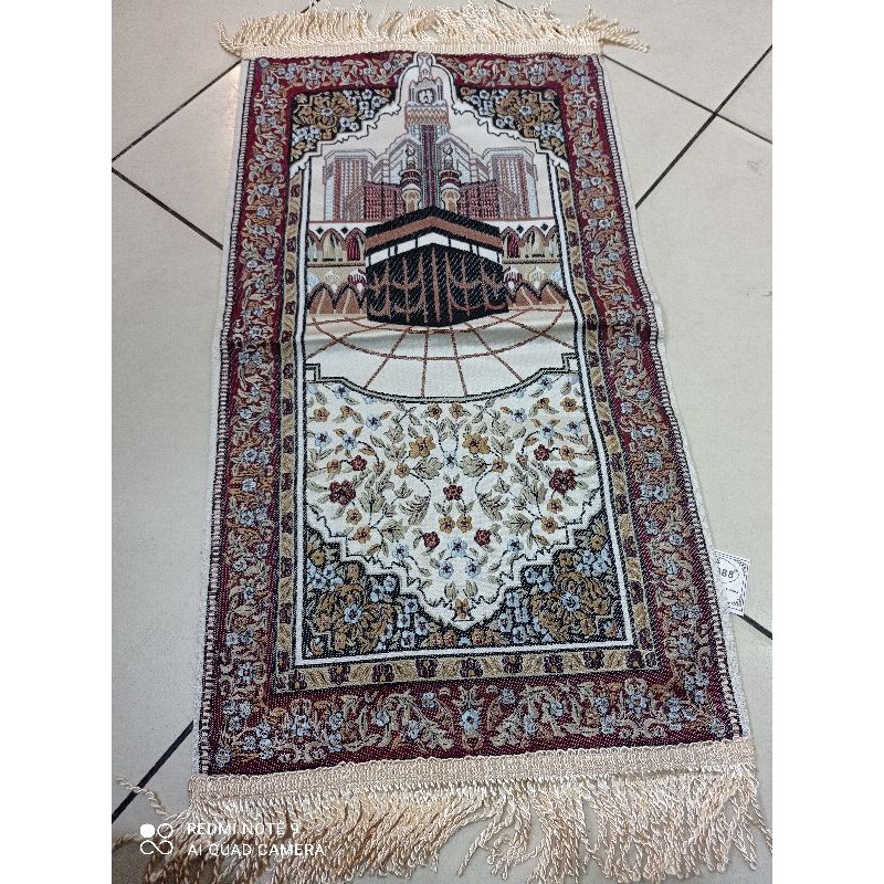 Sajadah Handmade Exclusive Premium - Sajadah Refah Handmade Premium ukuran 35×65