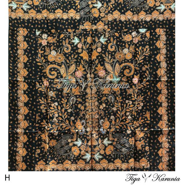 Kain Batik FULL Tulis 100% ORI SUTRA ATBM Pola Pria H