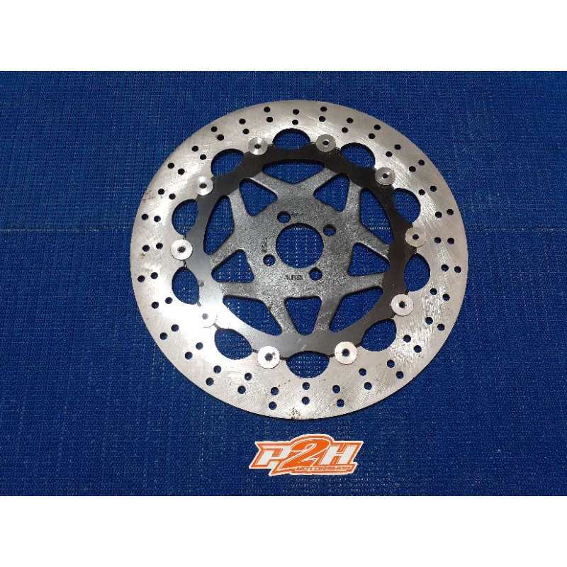 disc brake / piringan cakram X-1 320mm satria 2tak hiu lumba / smash / shogun