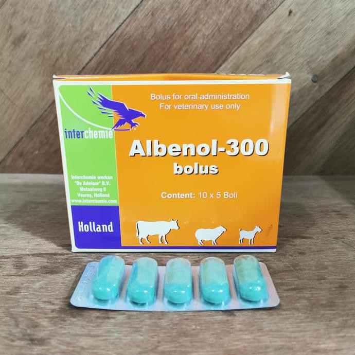 Buruan Serbu] Albenol-300 Bolus / Albenol 300 / Obat Cacing Sapi Kambing Domba