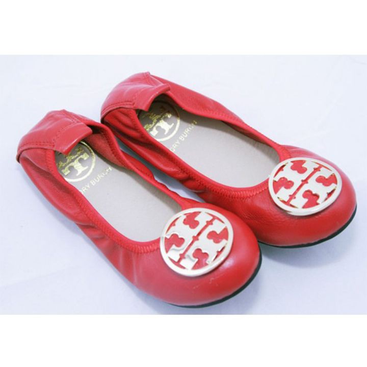 Sepatu Anak / TB Real Leather Big Logo - Red