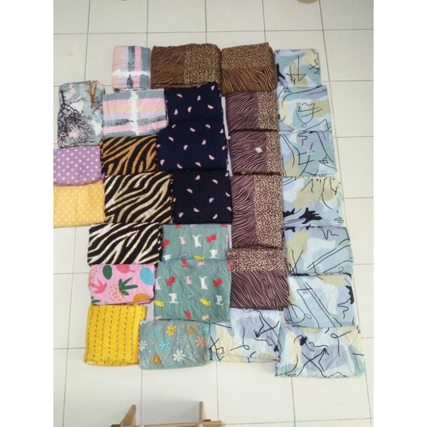 Kain Rayon Kiloan / Kain Kiloan / Kain Rayon / Rayon Motif