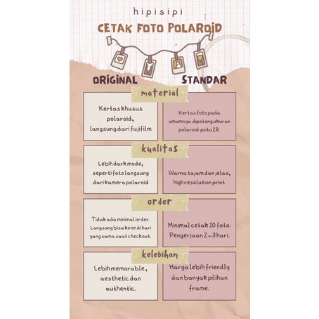 FOTO POLAROID MURAH ORIGINAL STANDAR TERBAIK BANDUNG PHOTO