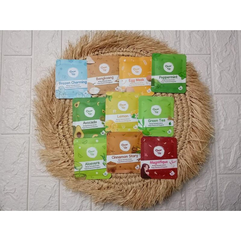 MASKER KOMEDO GELATIN 10GR DEAR UP