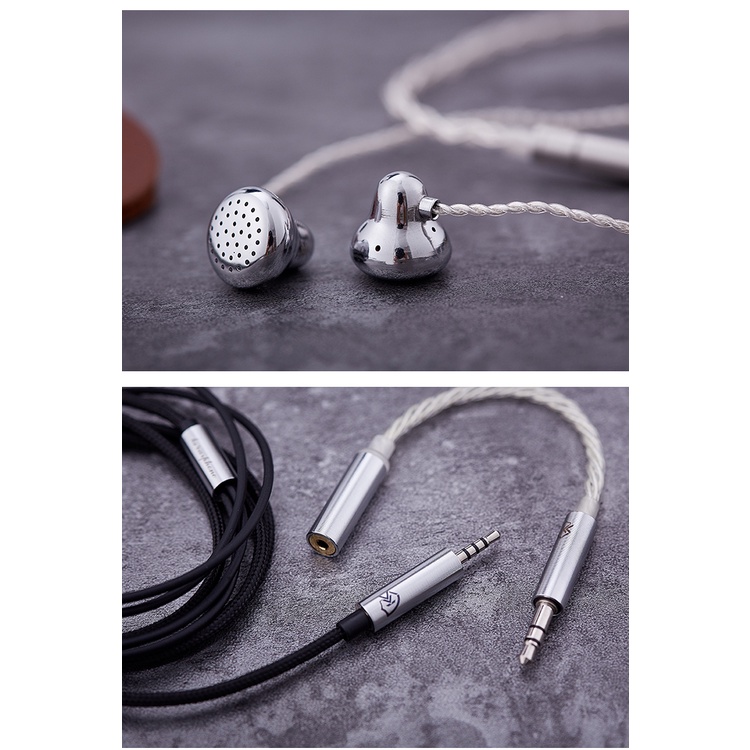 Ks Earphone In Ear Hifi Heavy Bass Bahan Kuningan