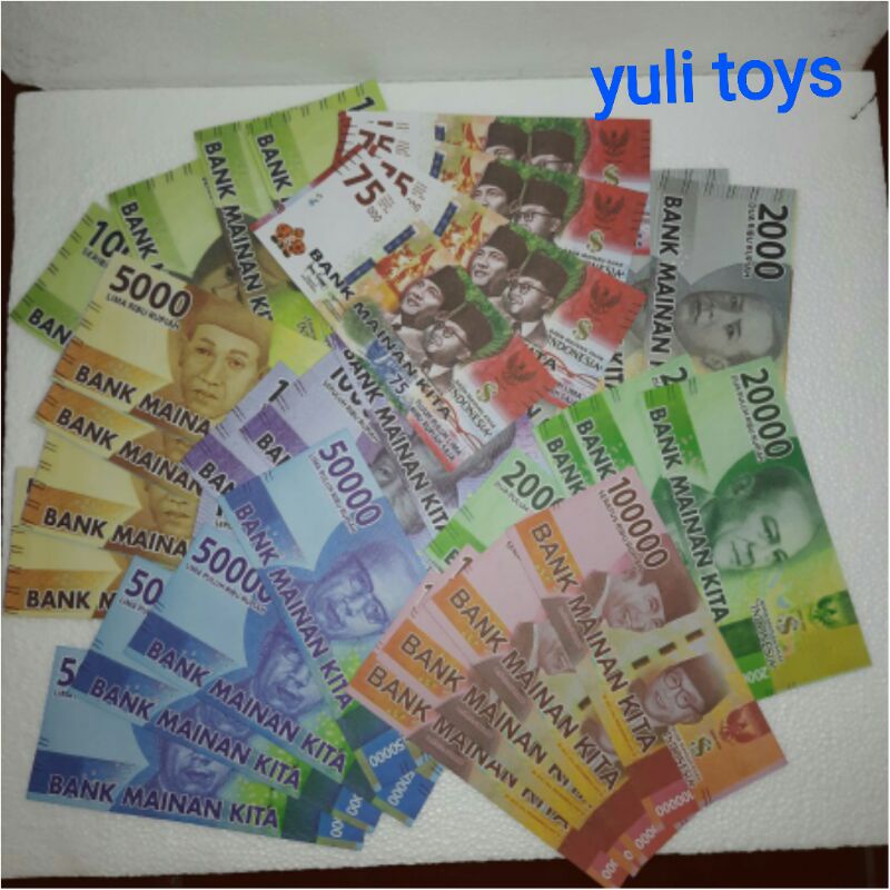 MAINAN UANG MAINAN PALSU/MAINAN UANG MONOPOLI ANAK-ANAK