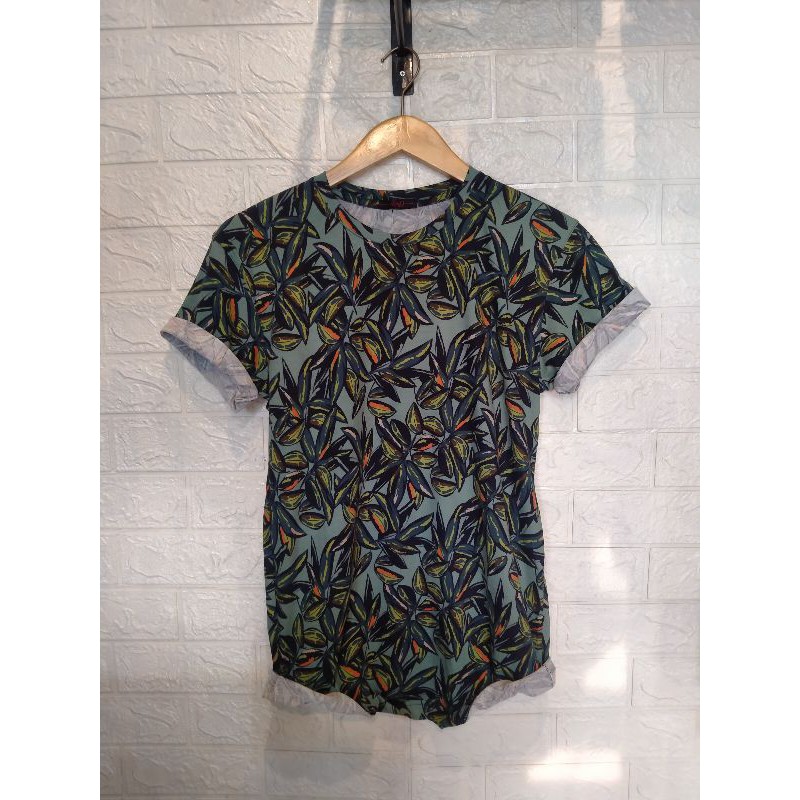 Kaos Baju Motif full Style print Bangkok Thailand Pria dan Wanita