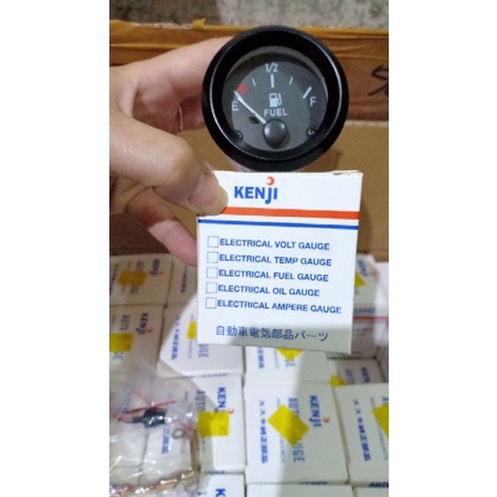 amper bensin fuel meter 12 v universal