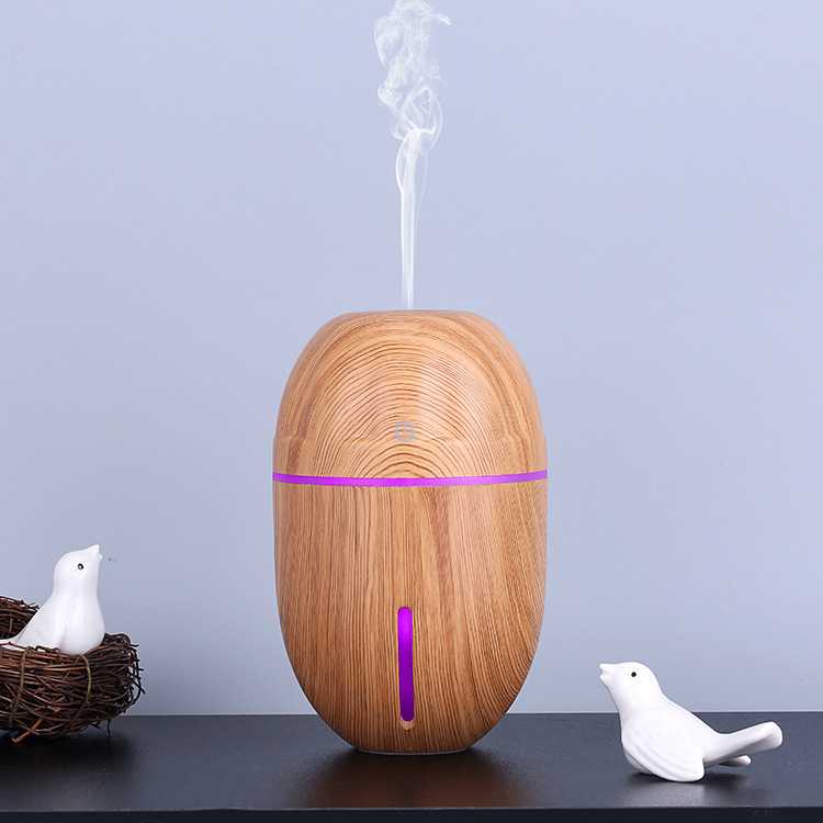 Taffware Air Humidifier Ultrasonic Aromatherapy Wood 300ml