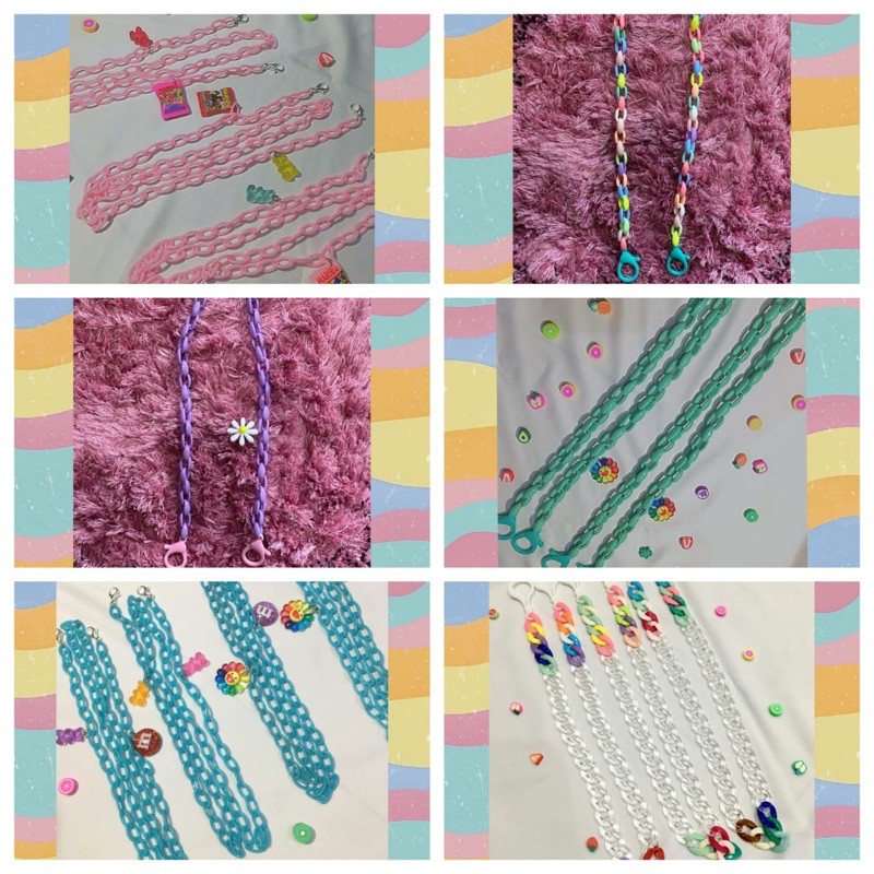 Strap Masker Rantai / Strap Masker / Rantai Masker / Kalung Masker