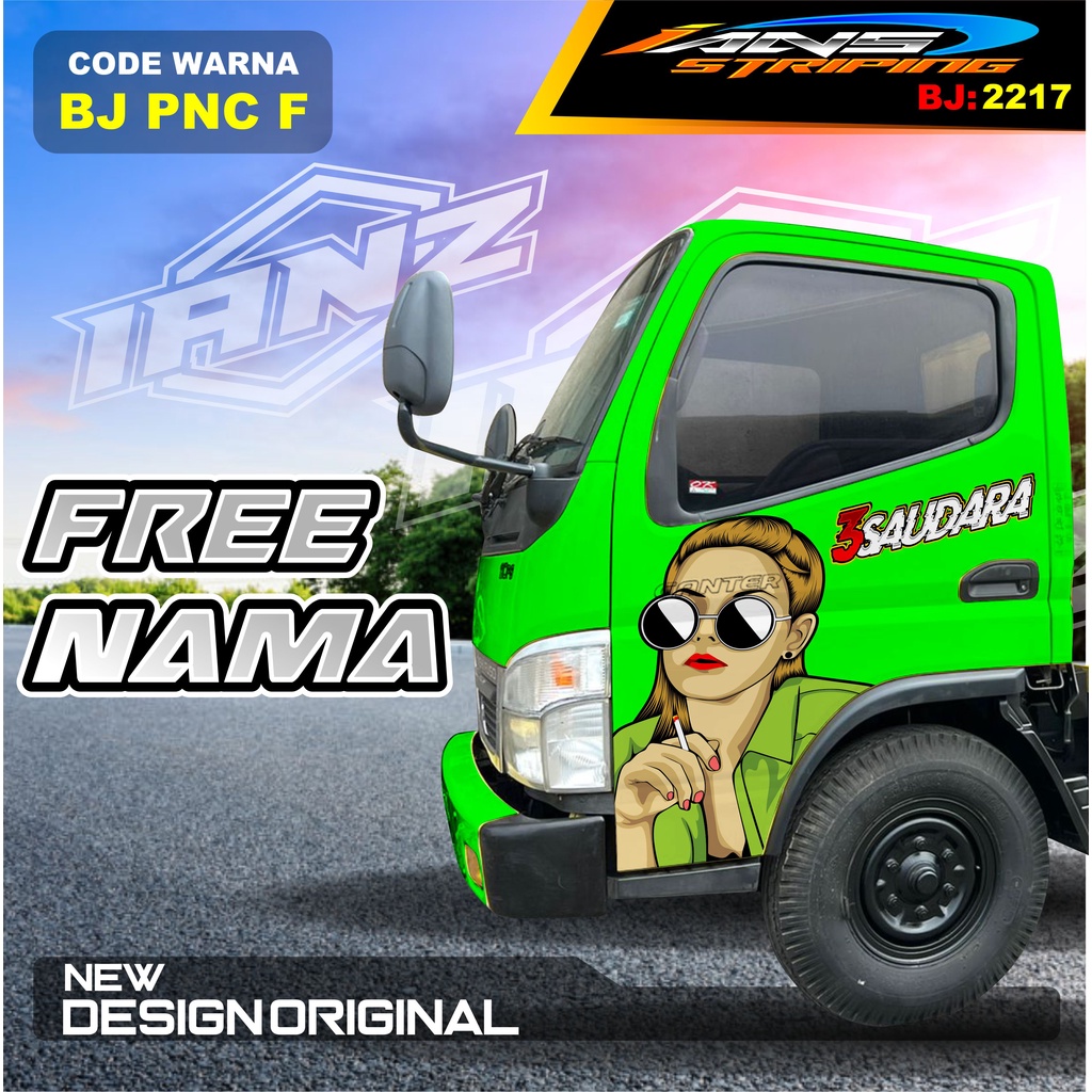 DECAL STICKER PINTU TRUK FUSO RAGASA / DECAL PINTU DUMTRUK  / STIKER MOBIL TRUK / STIKER PINTU TRUK KEREN