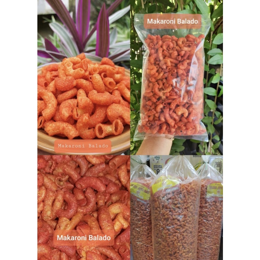 

SNACK KILOAN MURAH - MACARONI BANTAT BALADO 250 GRAM