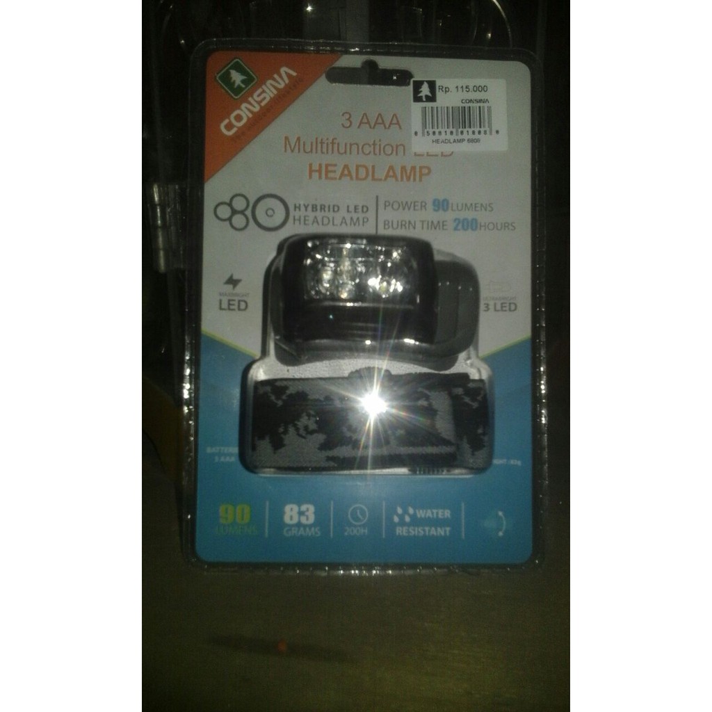 HEADLAMP CONSINA 6808