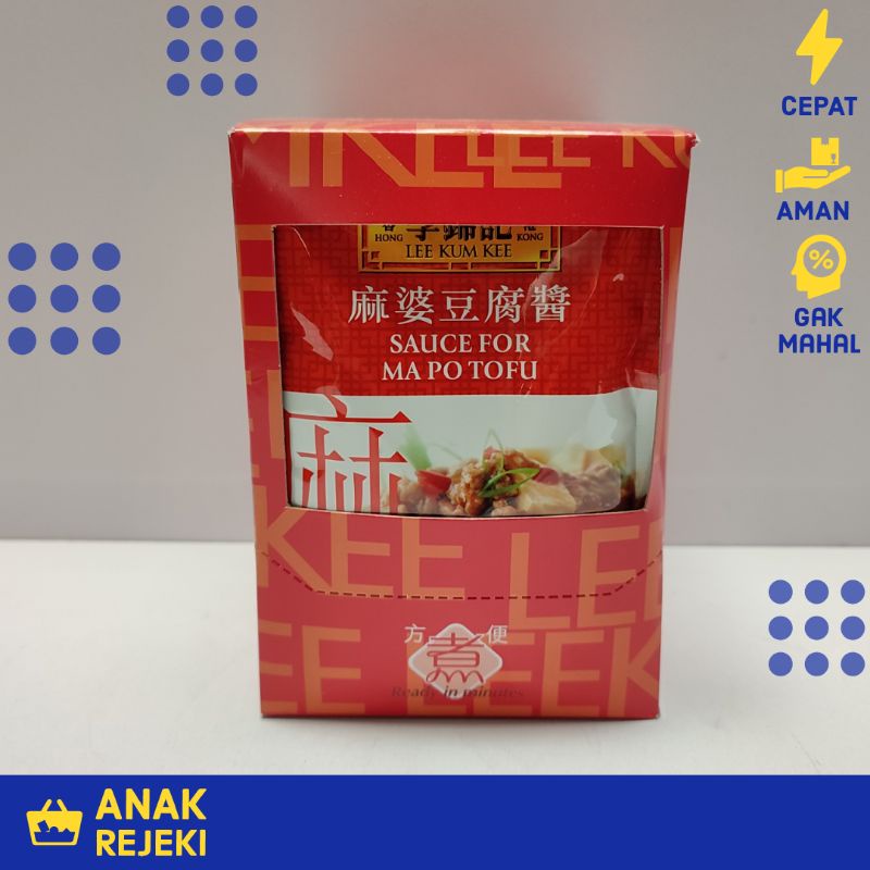 

LKK Mapo Tofu box 80gr x 12 - Sauce for Ma Po Tofu Tahu Lee Kum Kee
