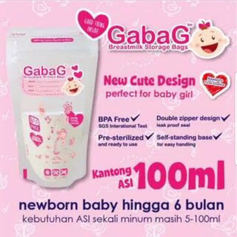 Kantong asi / kantong asip / kantong asi 100 ml / kantong asi gabag / kantong asi gabag 100 ml