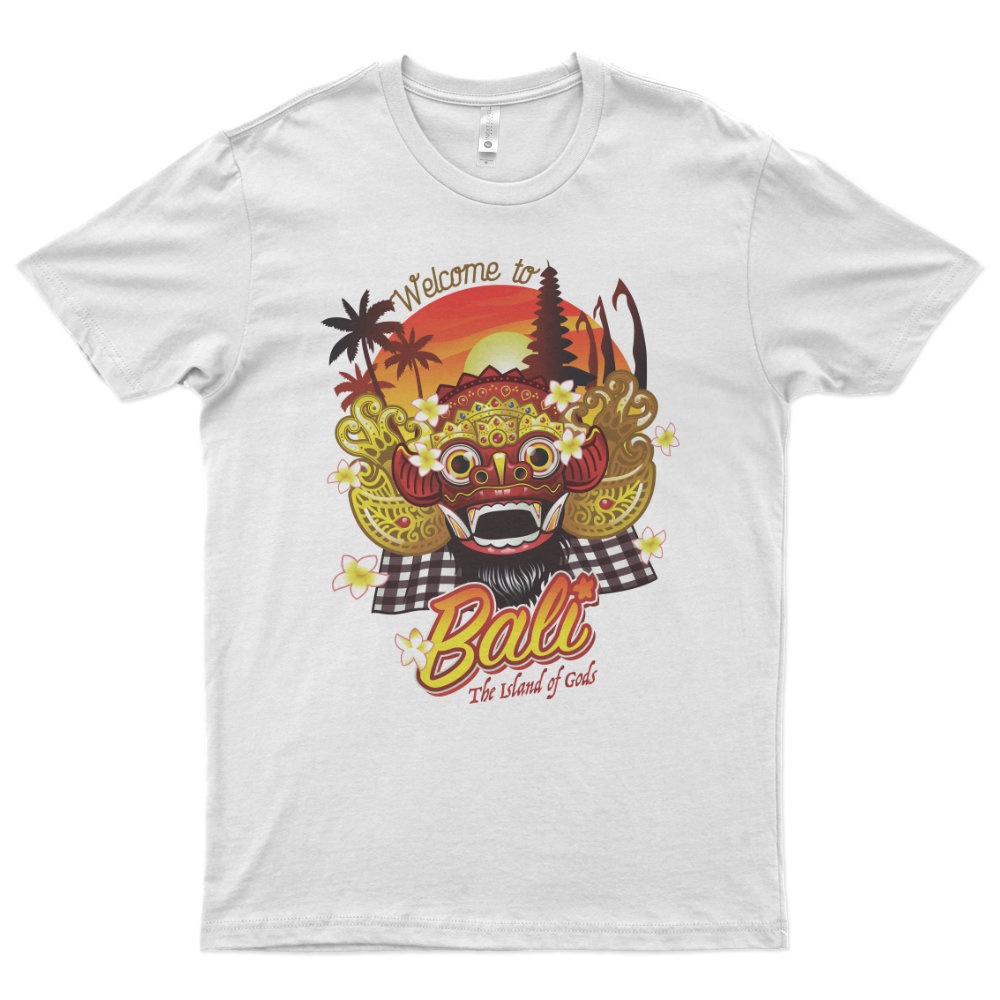 Kaos Distro Premium Lengan Pendek Leak Budaya Bali Culture T-Shirt