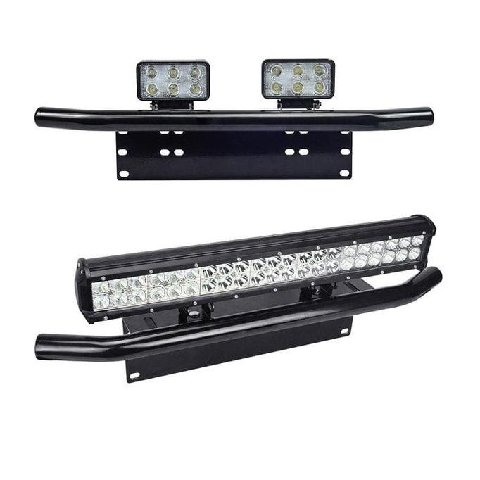 BREKET BRECKET LAMPU TEMBAK SOROT di Plat Nomor Mobil