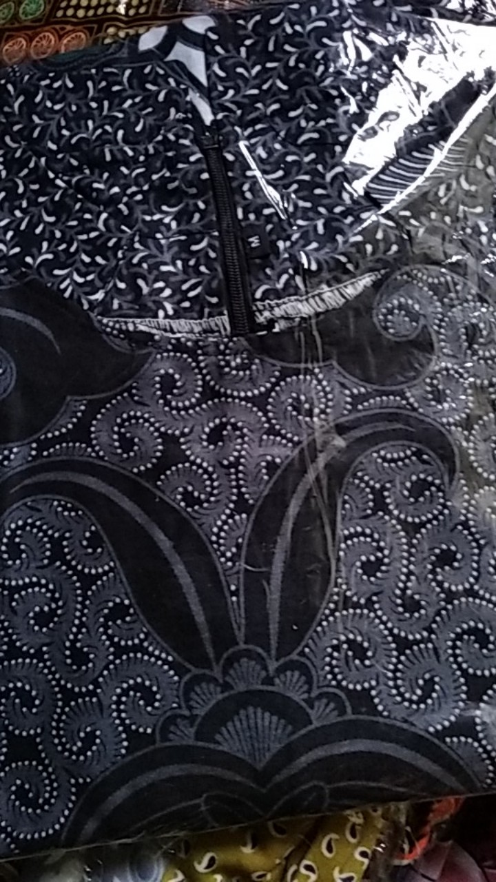 Batik Tunik Kenonggo Abu Abu 55