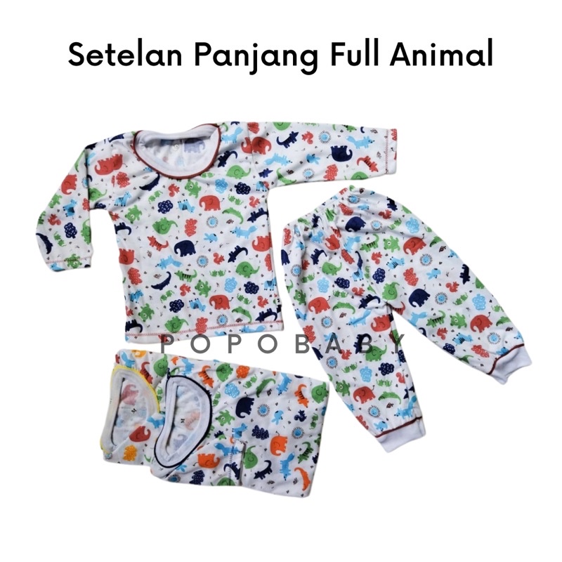 SETELAN PANJANG FULL ANIMALS