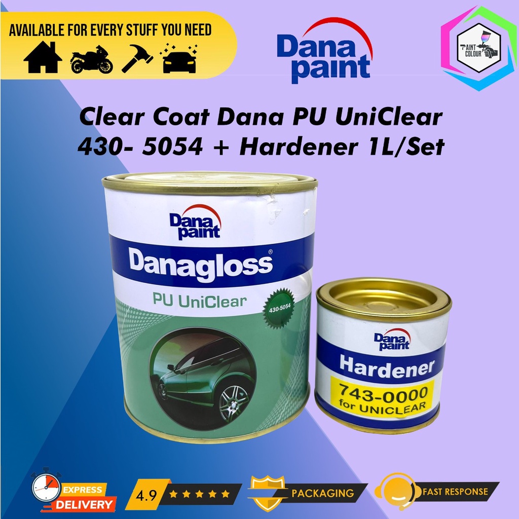 Clear Coat Dana PU Uniclear 430-5054 1 liter /Pernis/Clearcoat/Coat