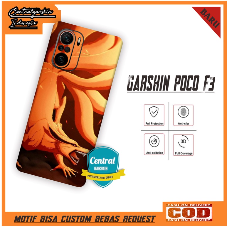 Garskin Pocophone F3 Poco F3 - KURAMA 01 Fullbody