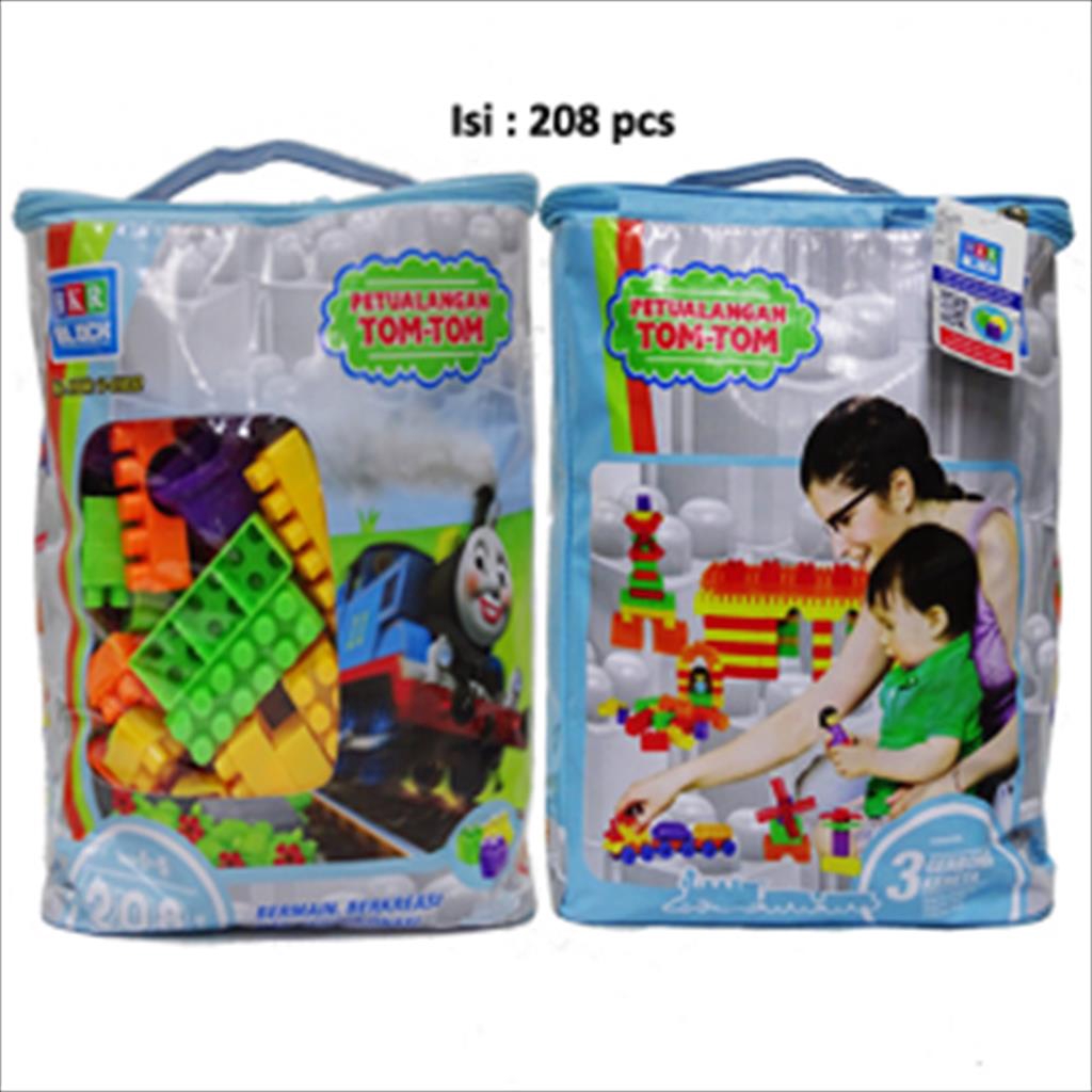 Sekawantoys Mainan Edukasi Anak Mr Block/Lego Isi 208pcs TERMURAH!!