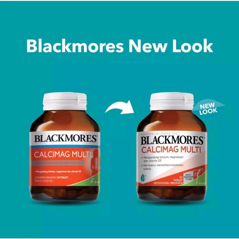 Blackmores calcimag multi (30) &amp; (60) / kalsium 30 cap &amp;60 cpa