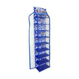  Rak  Gantung  Sepatu  Sendal Resleting Hanger Shoes Organizer 