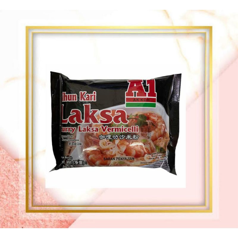 

A1 Instant Curry Laksa Noodle / Bihun Laksa