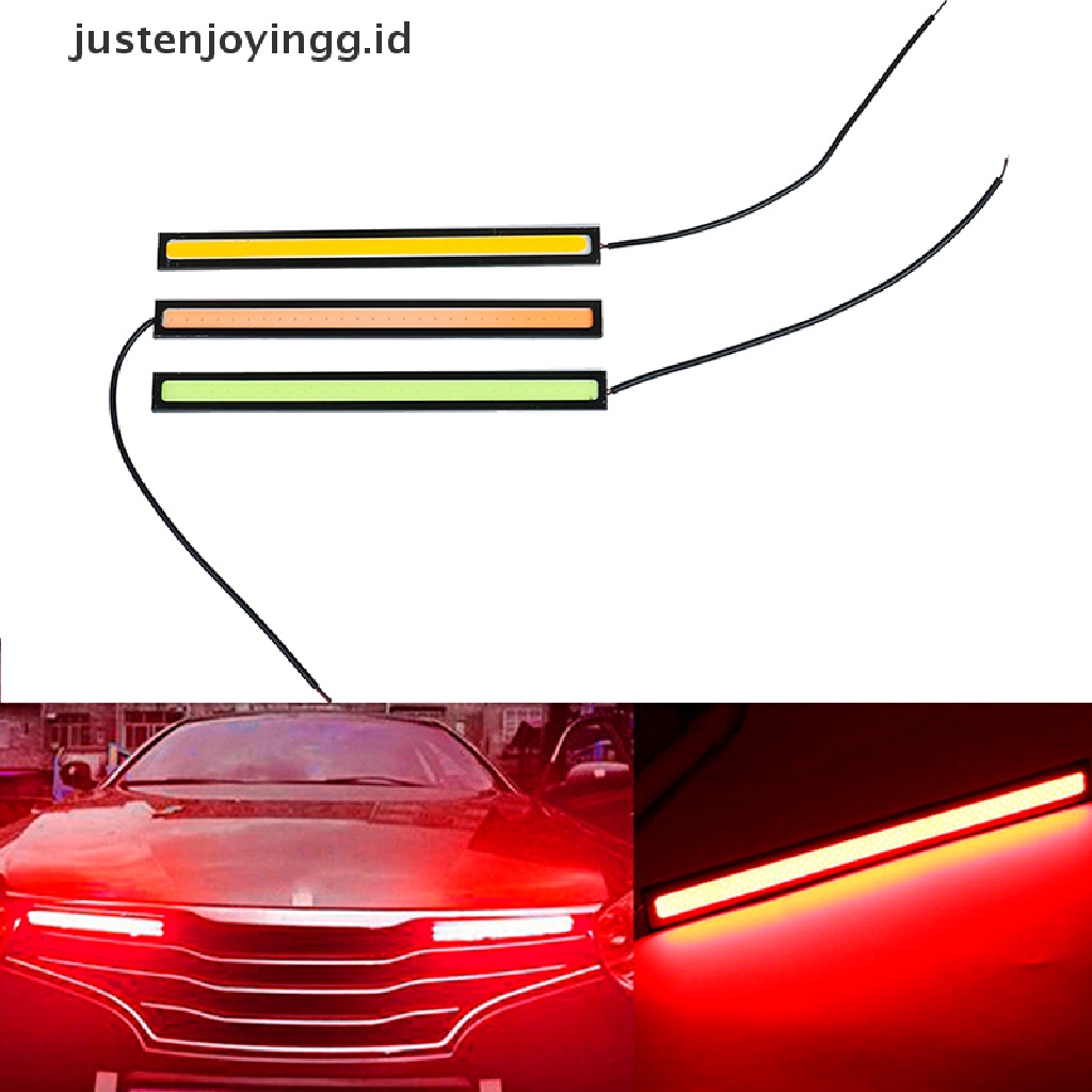 1 Pc Lampu LED COB 17cm 12V Tahan Air Untuk DRL fog lamp Mobil