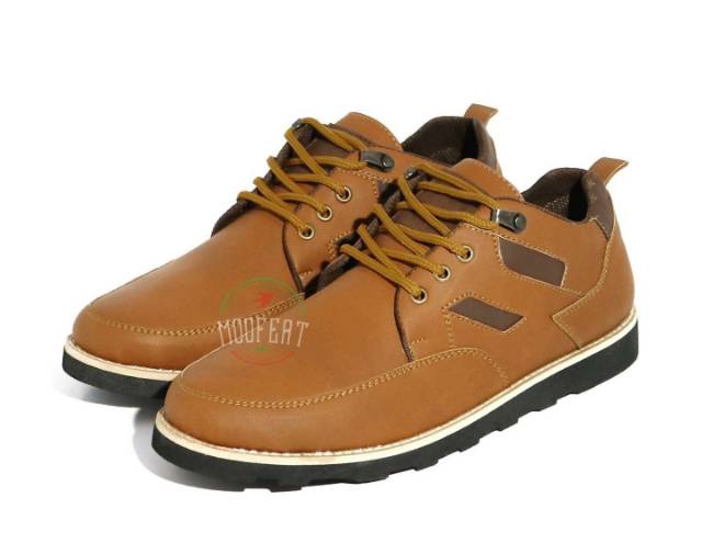 Sepatu Kulit Pria Termurah, Moofeat Low Boot Original Handmade, Sepatu Pria murah, Moofeat Casual