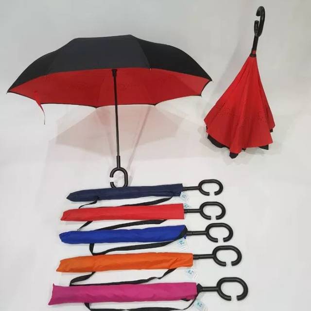 KAZBRELLA/PAYUNG MOBIL REVERSE UMBRELLA GAGANG C