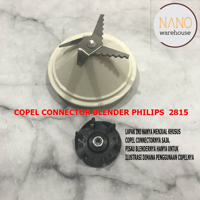 Gigi Connector Gear Kopel Copel Pisau Blender Philips 2815