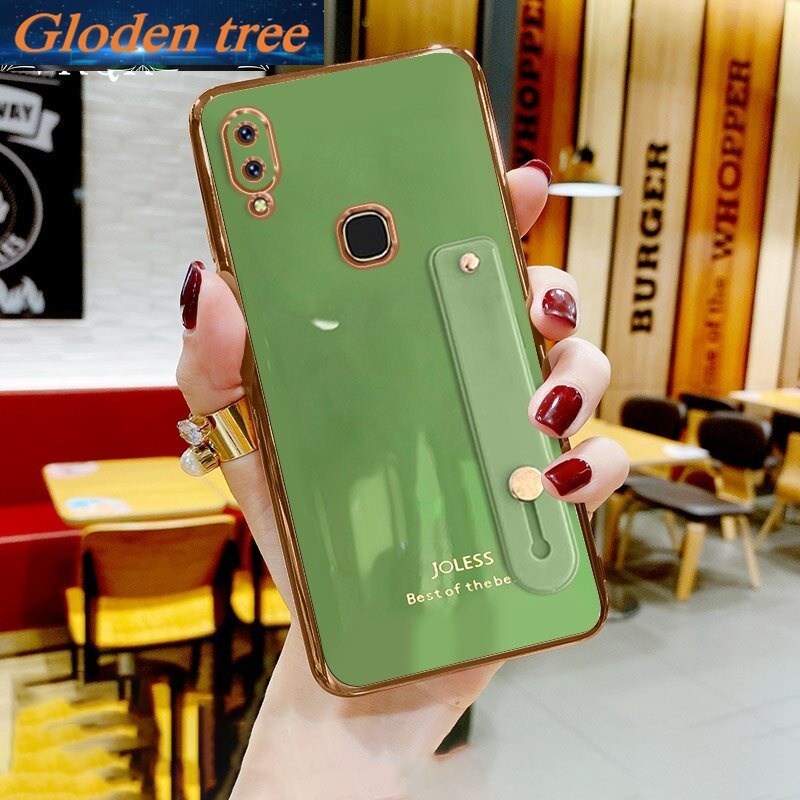 Casing Handphone VIVO Y85 V9 Z1 Z3X Y95 Y93 Y91 Motif Pohon Emas