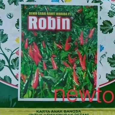 FREE ONGKIR Benih bibit cabe rawit hijau hibrida ROBIN F1 60 butir kemasan kecil