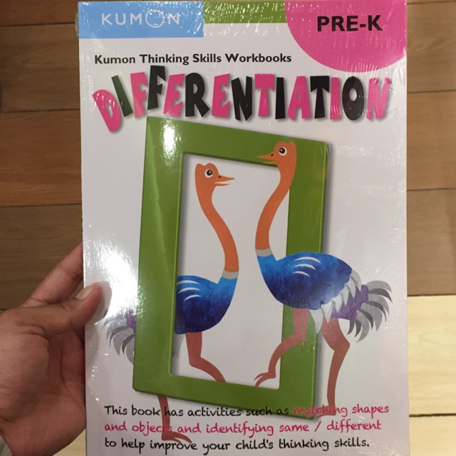 

Kumon : Differentiaton Pre-K