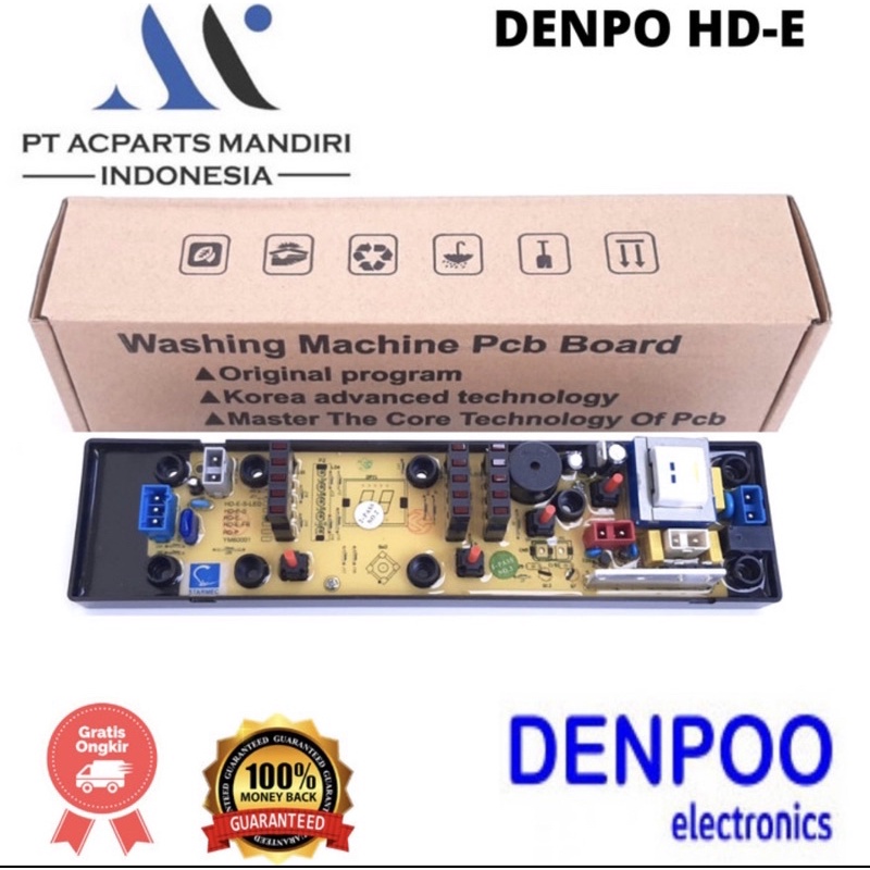 DENPOO DASW-80K modul pcb mesin cuci Top Loading ( HD-E )