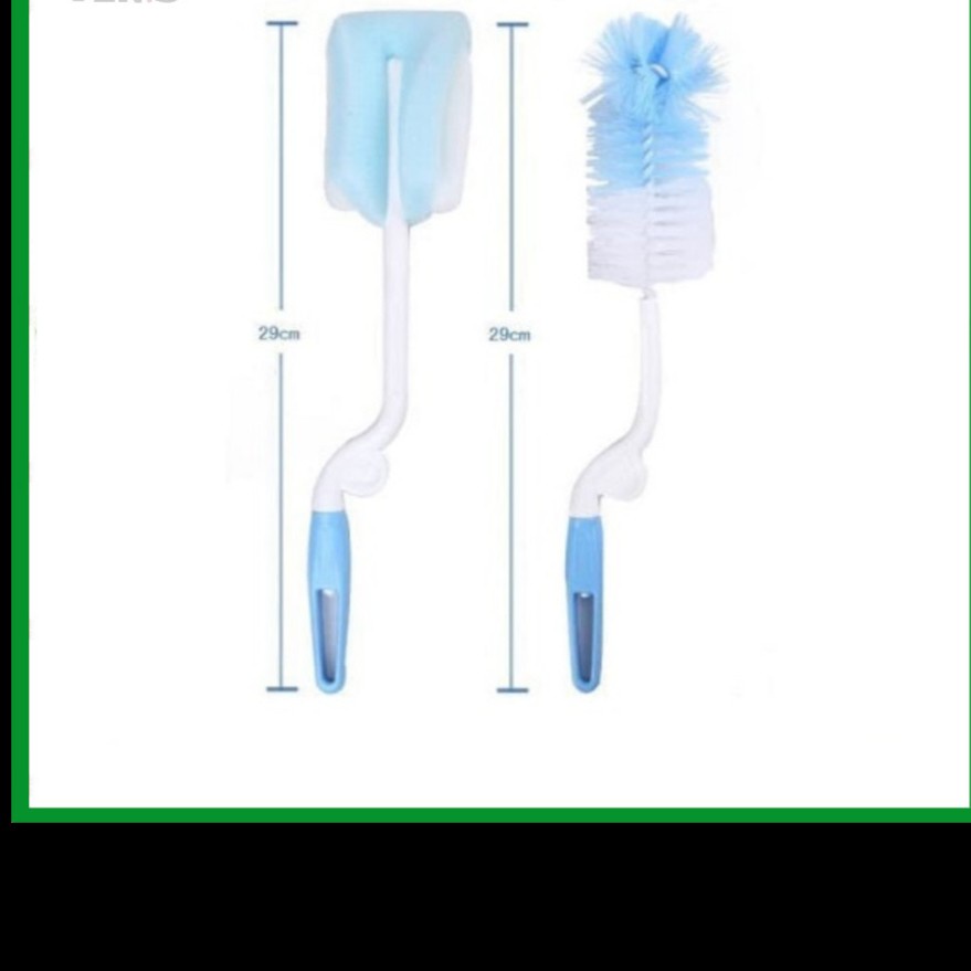 Travelmate Sikat Botol Bayi 2in1 Serbaguna Bottle &amp; Nipple Brush/serbaguna