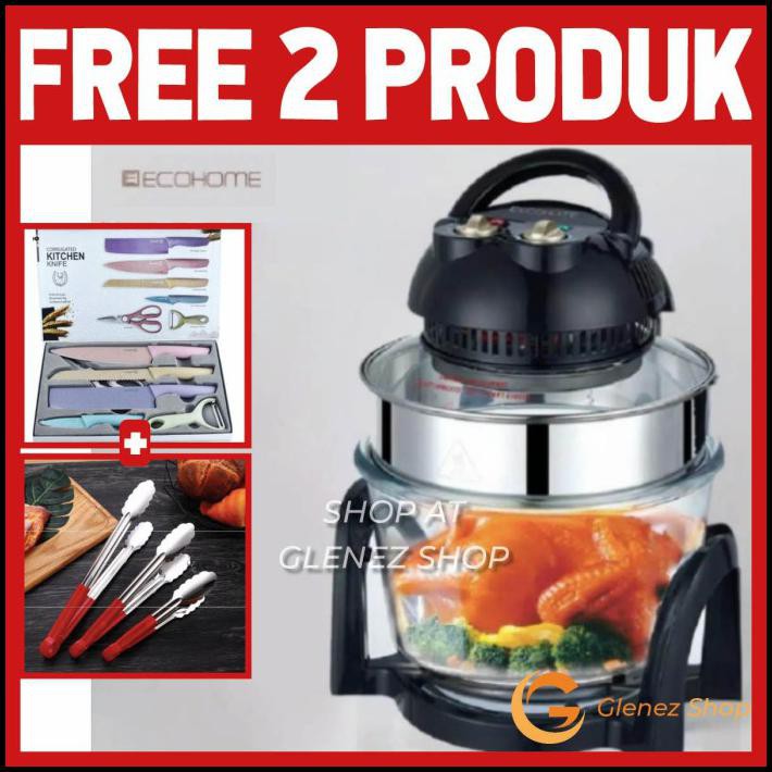 Ecohome Air Fryer Alat Goreng Masak Penggorengan Tanpa Minyak Low Watt