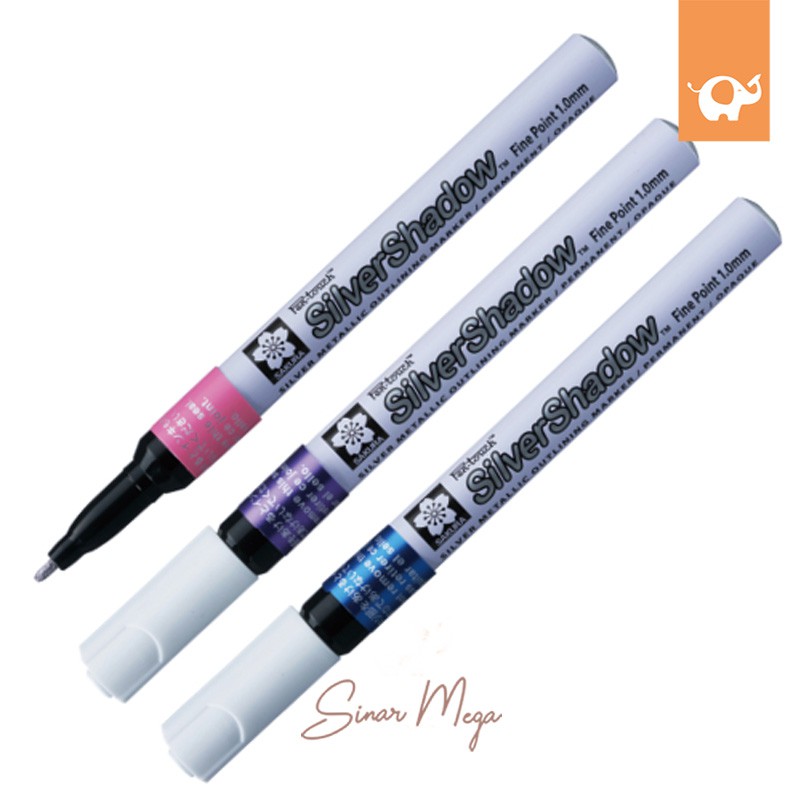 

Sakura Pen Touch Silver Shadow XPMK