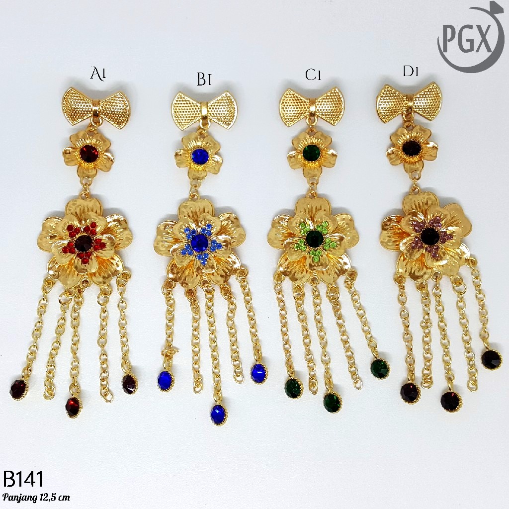 PGX Bross Hijab Bros Dagu Juntai Panjang Aksesoris Jilbab - B141