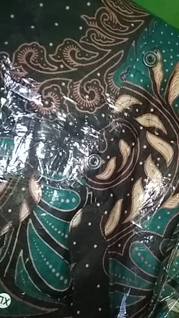 Batik Couple Blus/ Blouse Wanita Dan Kemeja Pria Lengan Pendek Ori Batik Pekalongan